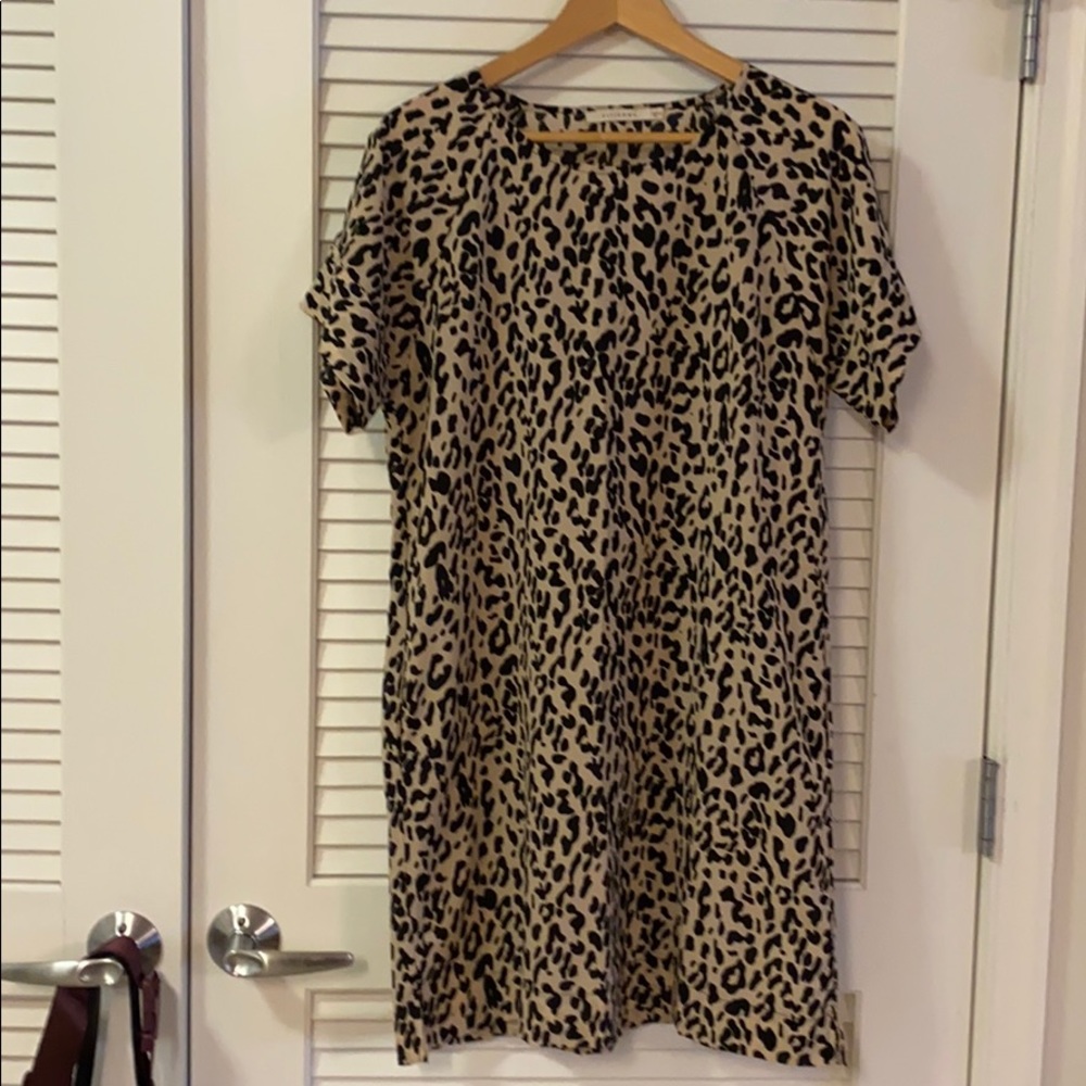 Leopard print dress